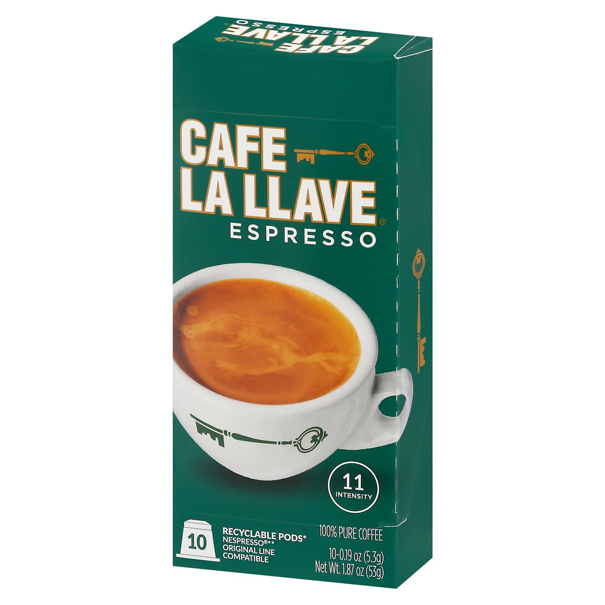 slide 5 of 8, Café La Llave Esp Cap, 10 ct; 1.87 oz