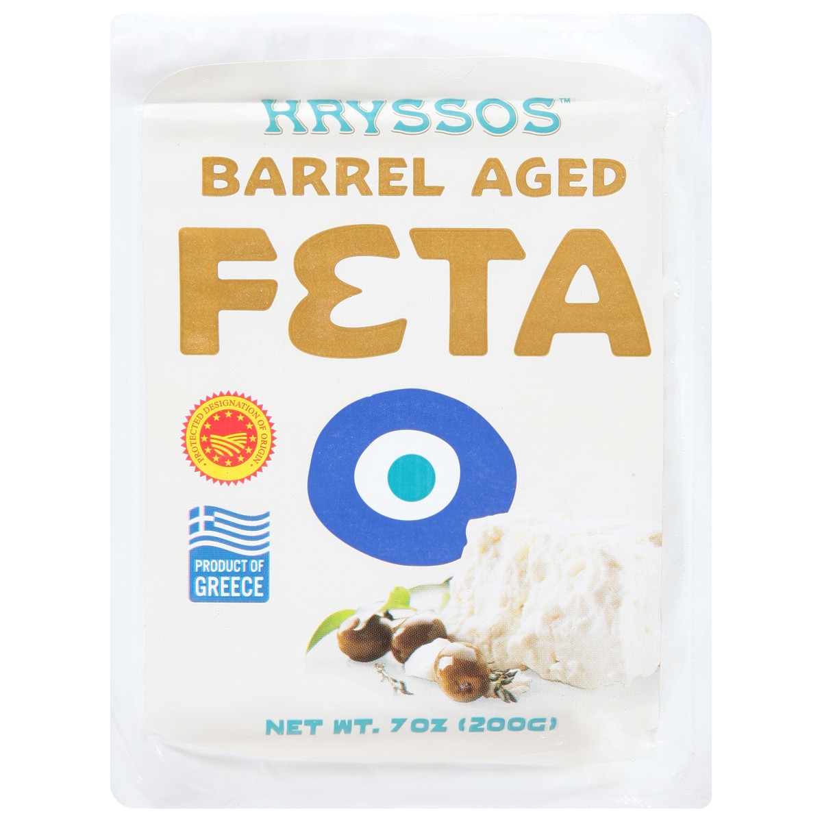 slide 1 of 13, Kryssos Barrel Aged Feta, 7 oz