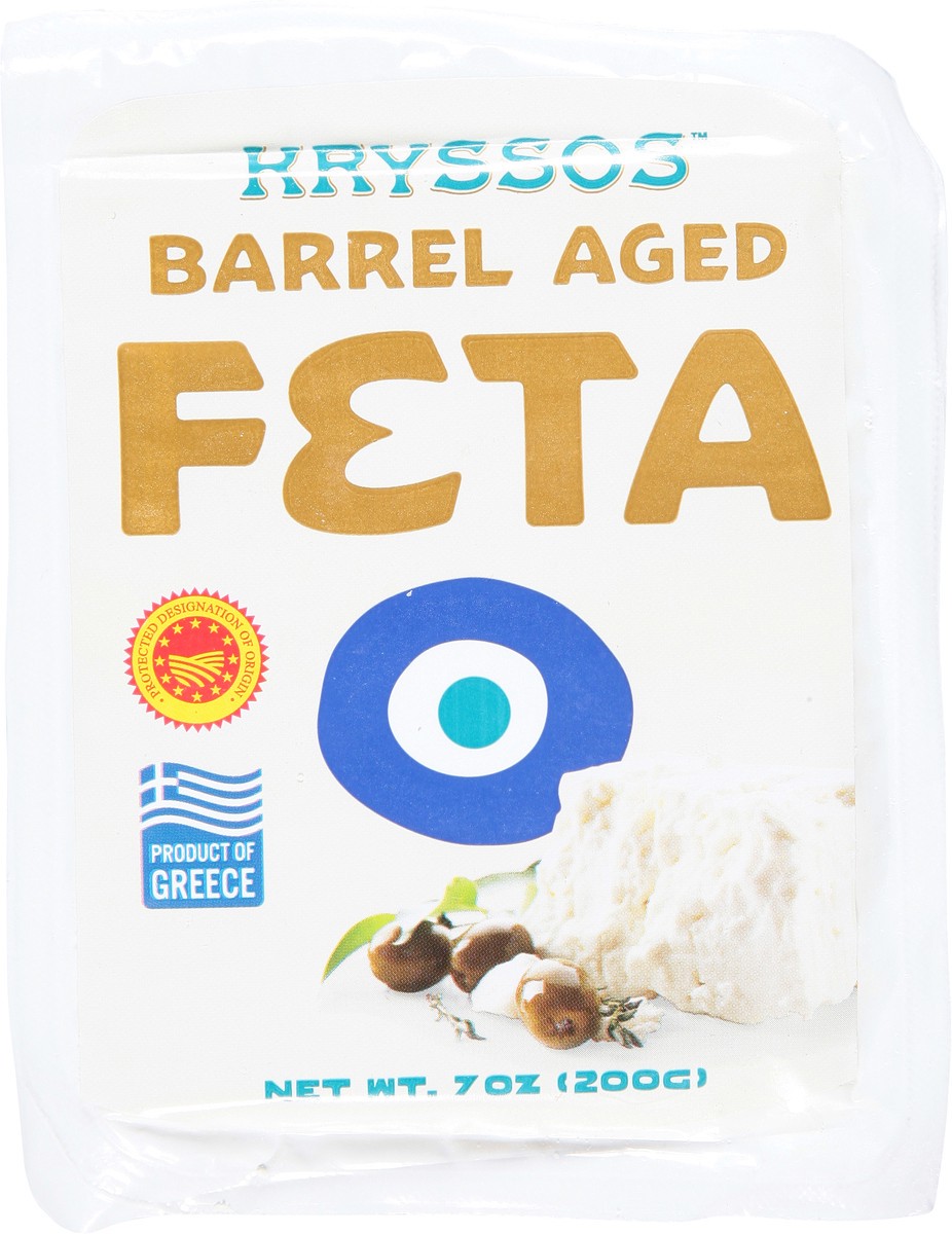 slide 8 of 13, Kryssos Barrel Aged Feta, 7 oz