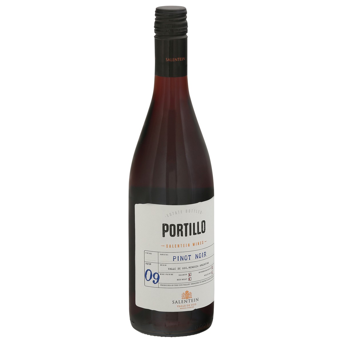 slide 5 of 9, Portillo Pinot Noir, 750ml, 750 ml