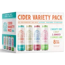 Golden State Cider Variety Pack - 8-16 fl oz