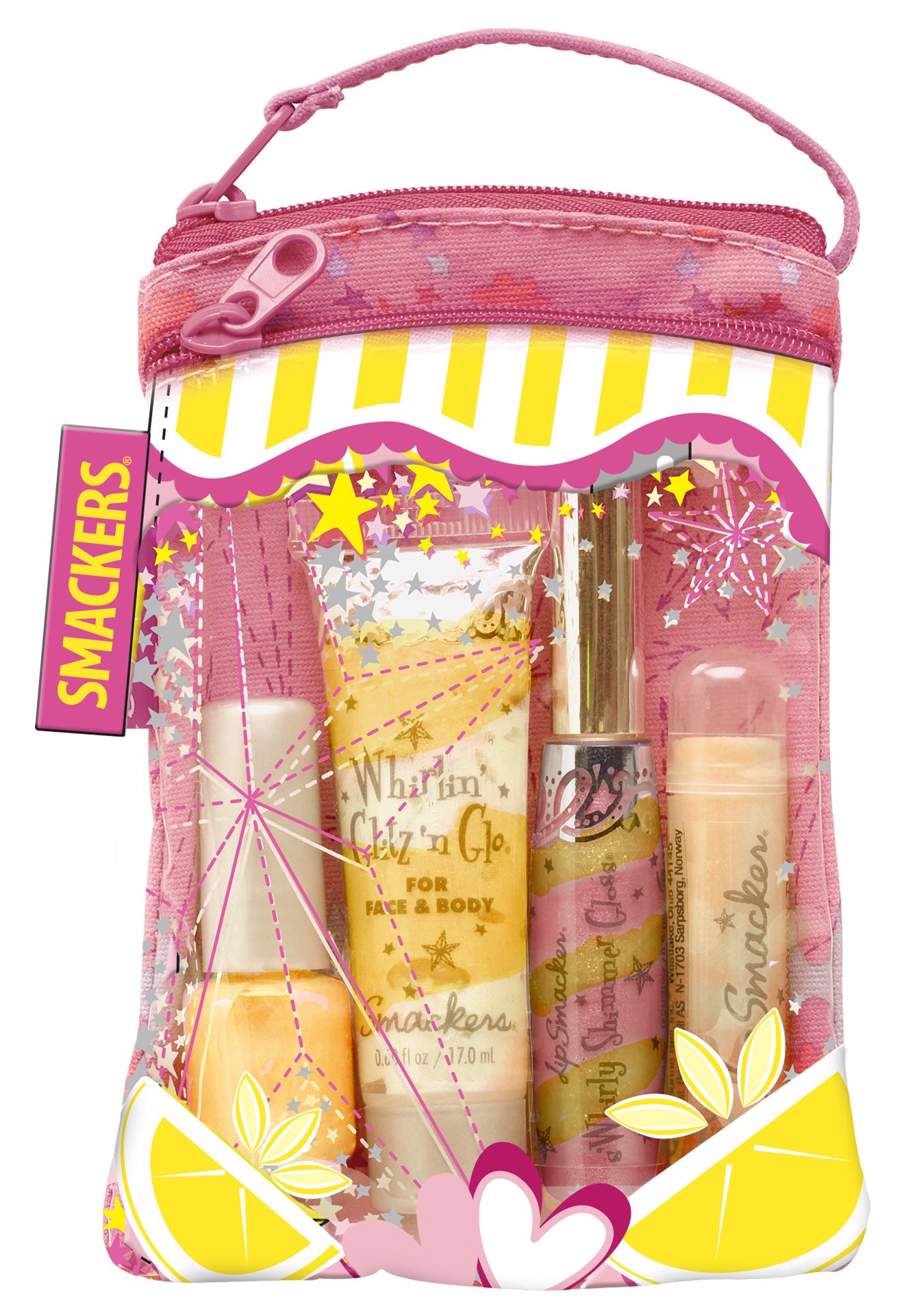 slide 2 of 2, Bonne Bell Smackers Pink Lemonade Lip, Nail And Body Collection, 1.31 oz