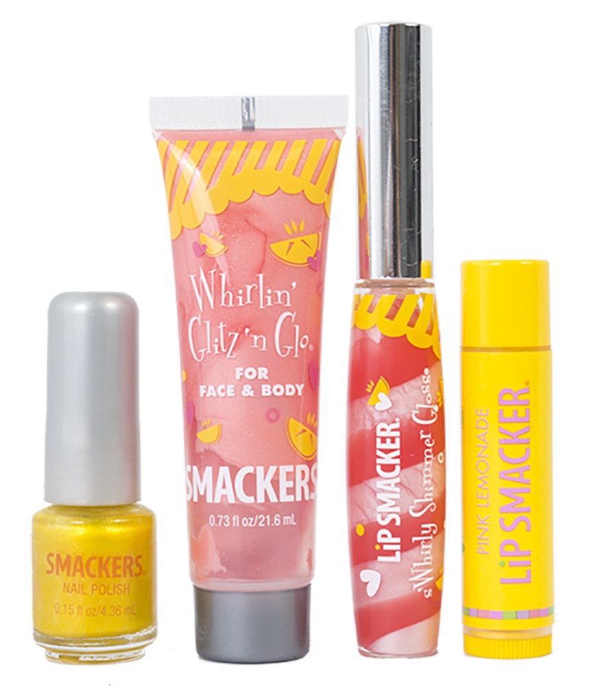 slide 1 of 2, Bonne Bell Smackers Pink Lemonade Lip, Nail And Body Collection, 1.31 oz