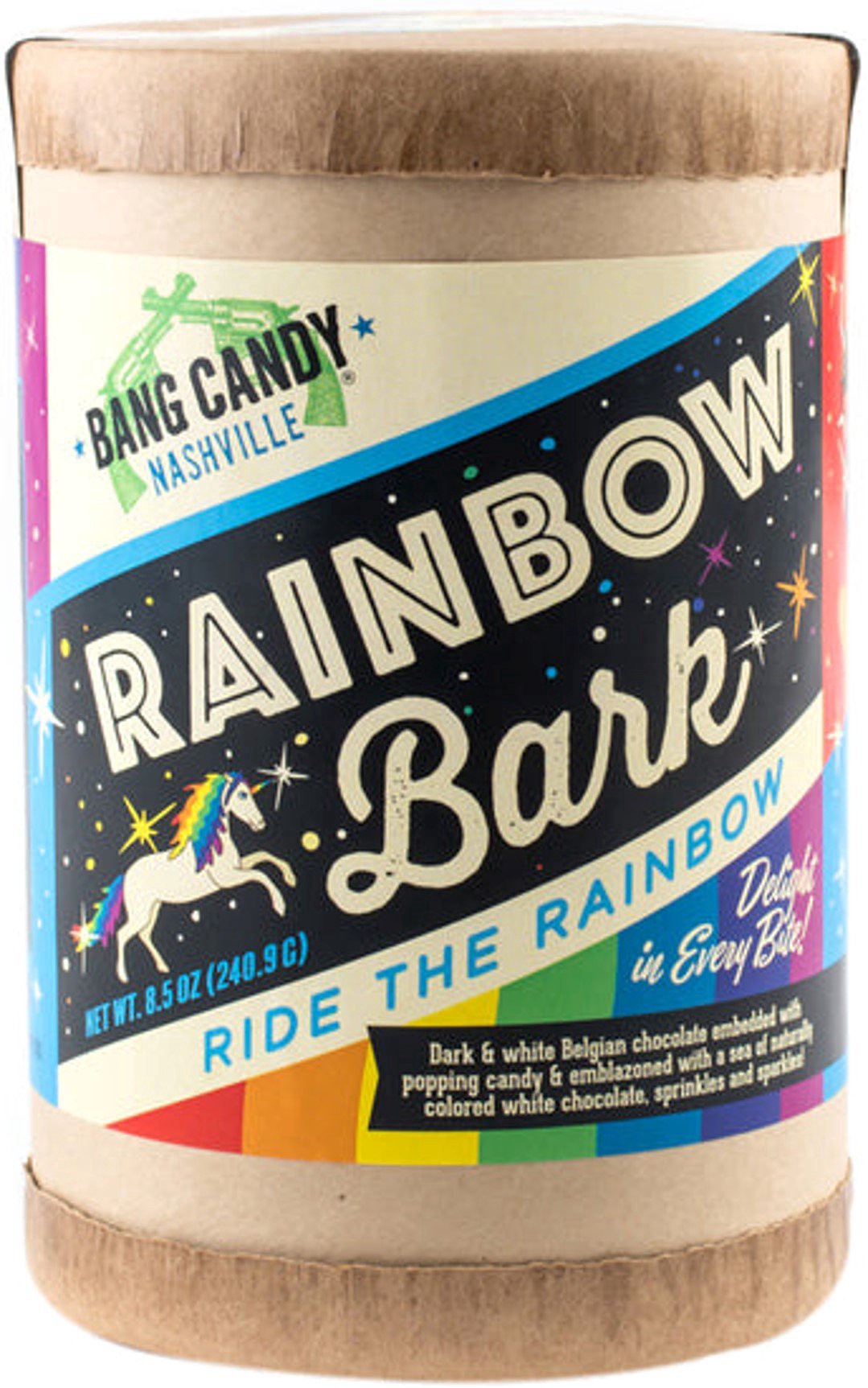 slide 1 of 1, Bang Candy Rainbow Bark, 8.5 oz