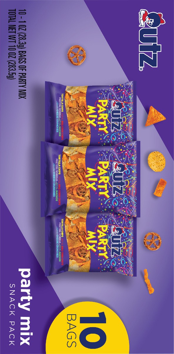 slide 8 of 11, Utz 10 oz Utz Party Mix Multipk - 10 Ct, 10 ct