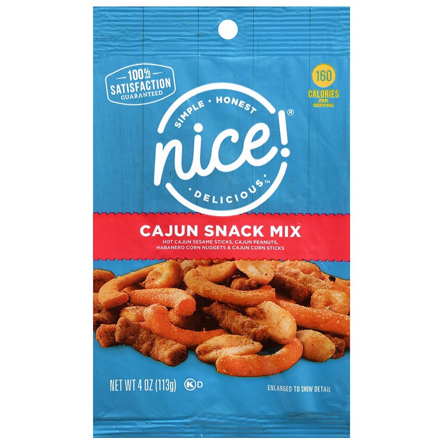 slide 2 of 5, Nice! Cajun Snack Mix, 4 oz