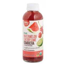 Raley's Purely Made Organic Watermelon Cherry Lime Kombucha 16 oz
