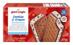 Ge Cookies Cream Sandwich