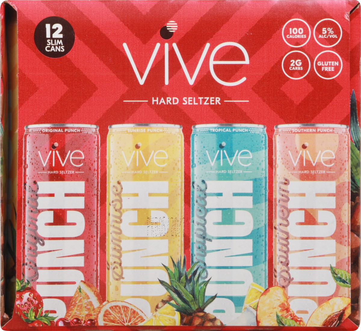 slide 8 of 12, VIVE Assorted Hard Seltzer 12 ea Box, 1 ct