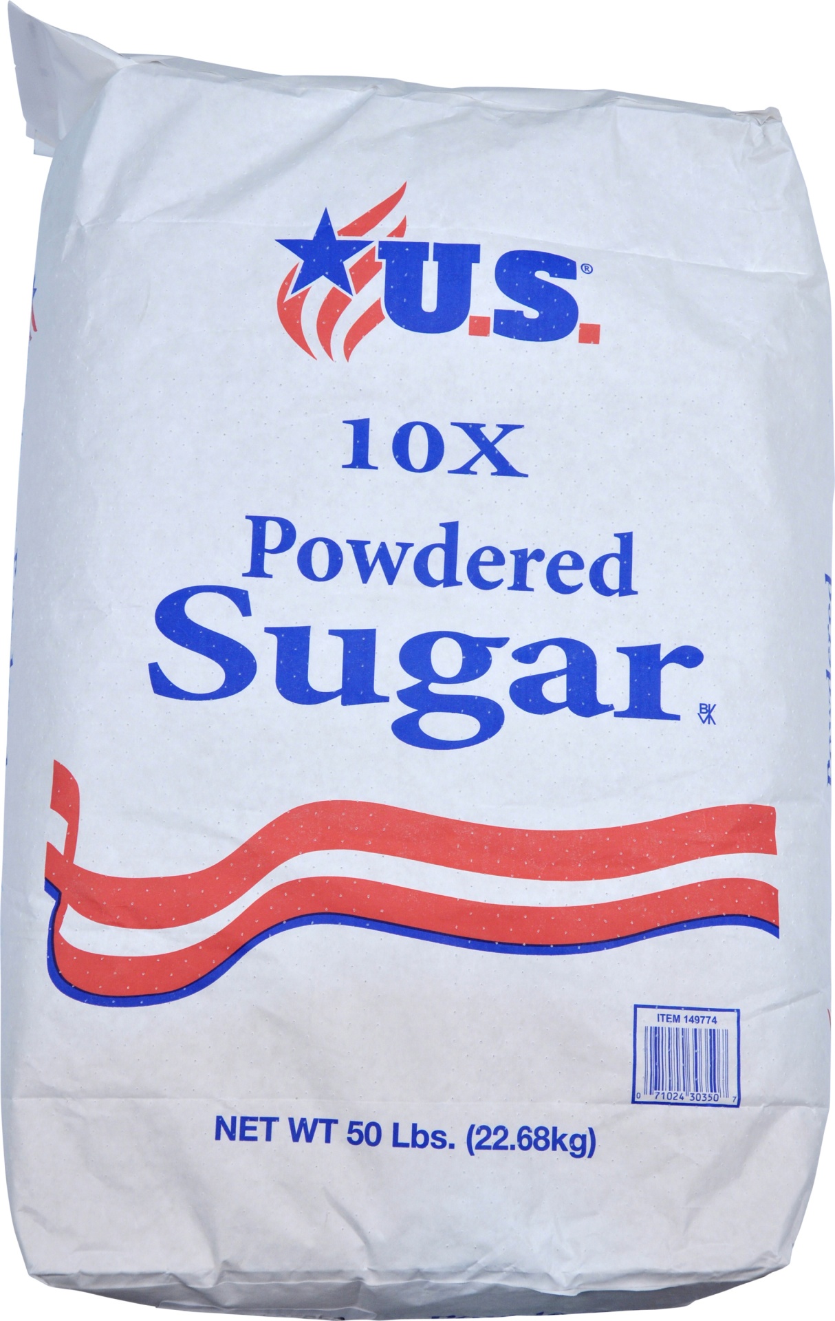 slide 1 of 1, US Sugars Powdered Sugar, 50 lb