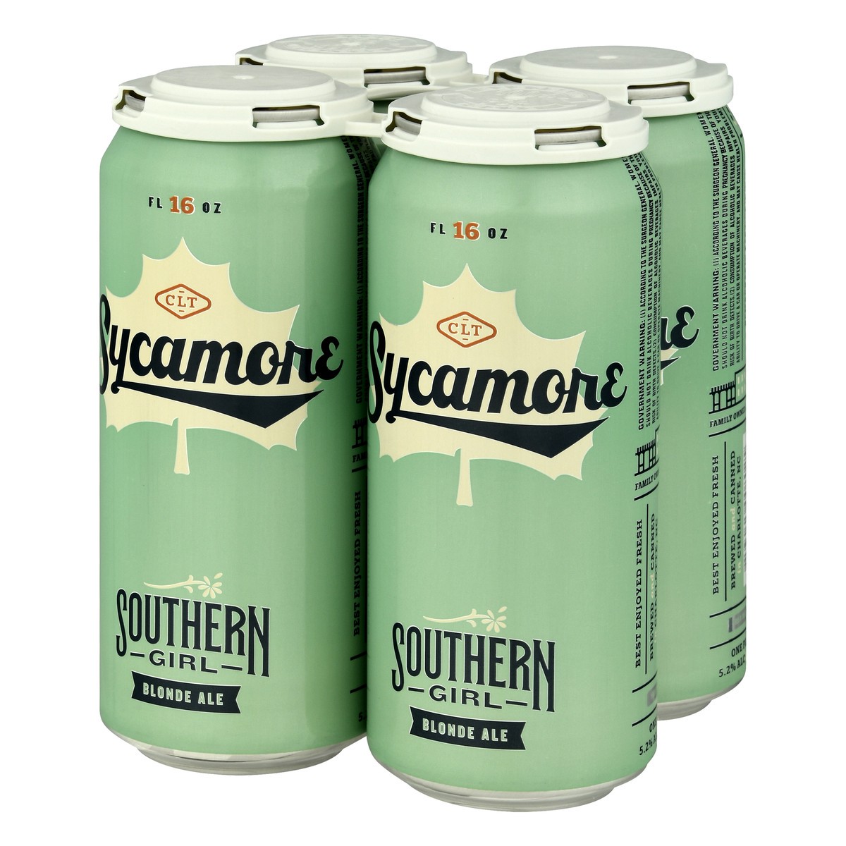 slide 4 of 9, Sycamore Blonde Ale Southern Girl Beer 4 ea, 4 ct