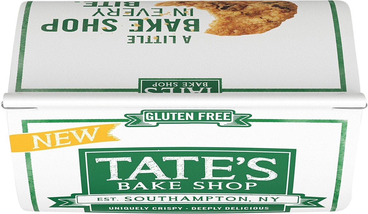 slide 6 of 14, "tate's Gltn Free Oatmeal Raisin", 7 inoz in
