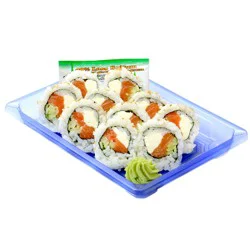 Southern Tsunami Cream Cheese Salmon Roll Sushi