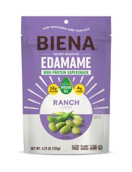 Biena Snacks Roasted Ranch Edamame - 4.75 oz