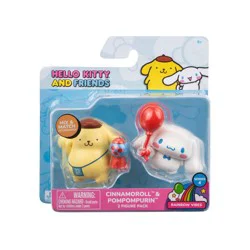 Hello Kitty® Cinnamoroll™ & Pompompurin™ Rainbow Vibes Figure Pack, 1 ct