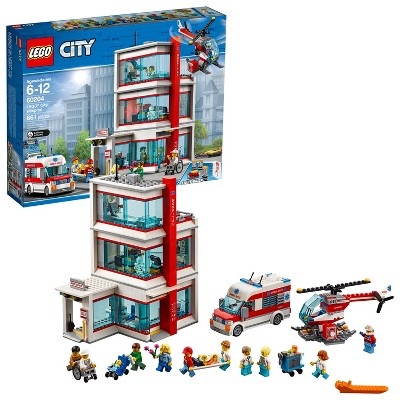 slide 1 of 1, LEGO City Town Hospital 60204, 1 ct