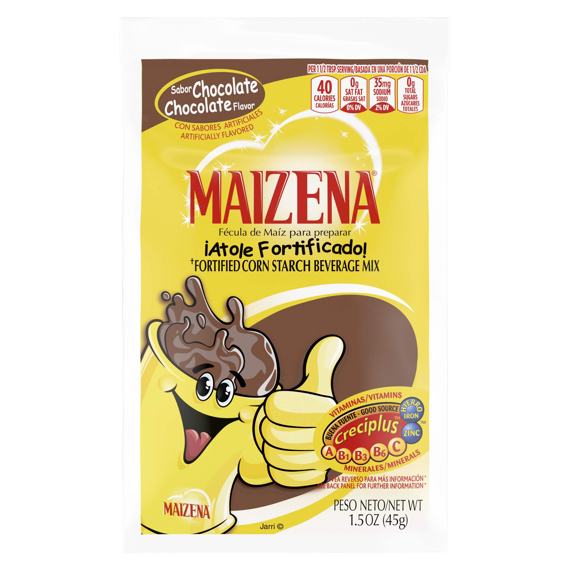 slide 2 of 4, Knorr Maizena Atole Chocolate, 1.6 oz, 1.6 oz