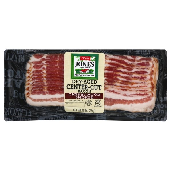 slide 1 of 4, Jones Dairy Farm Cherrywood Bacon, 8 oz