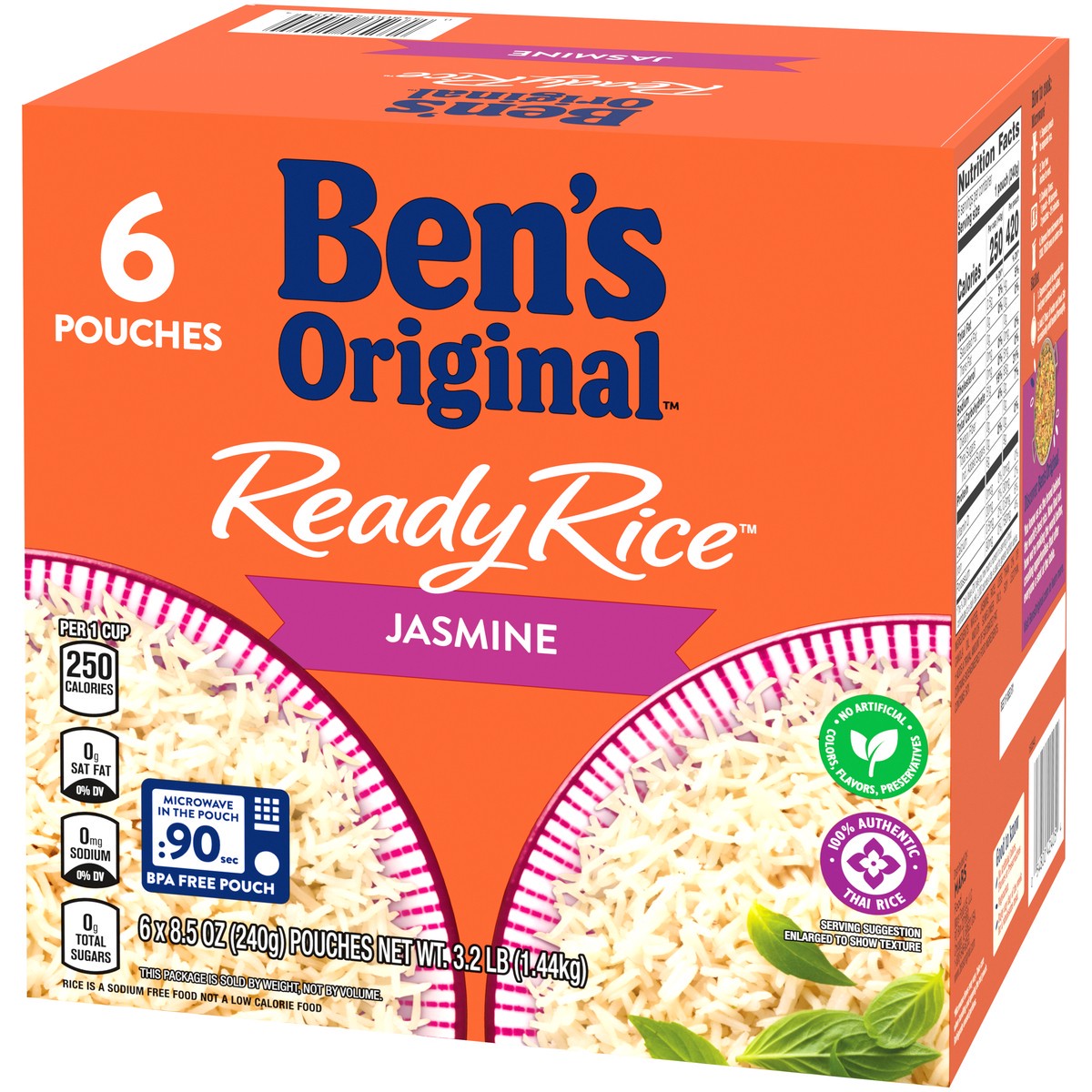 slide 7 of 11, Ben's Original Ready Rice, Jasmine Club Case - 51 lb, 51 lb