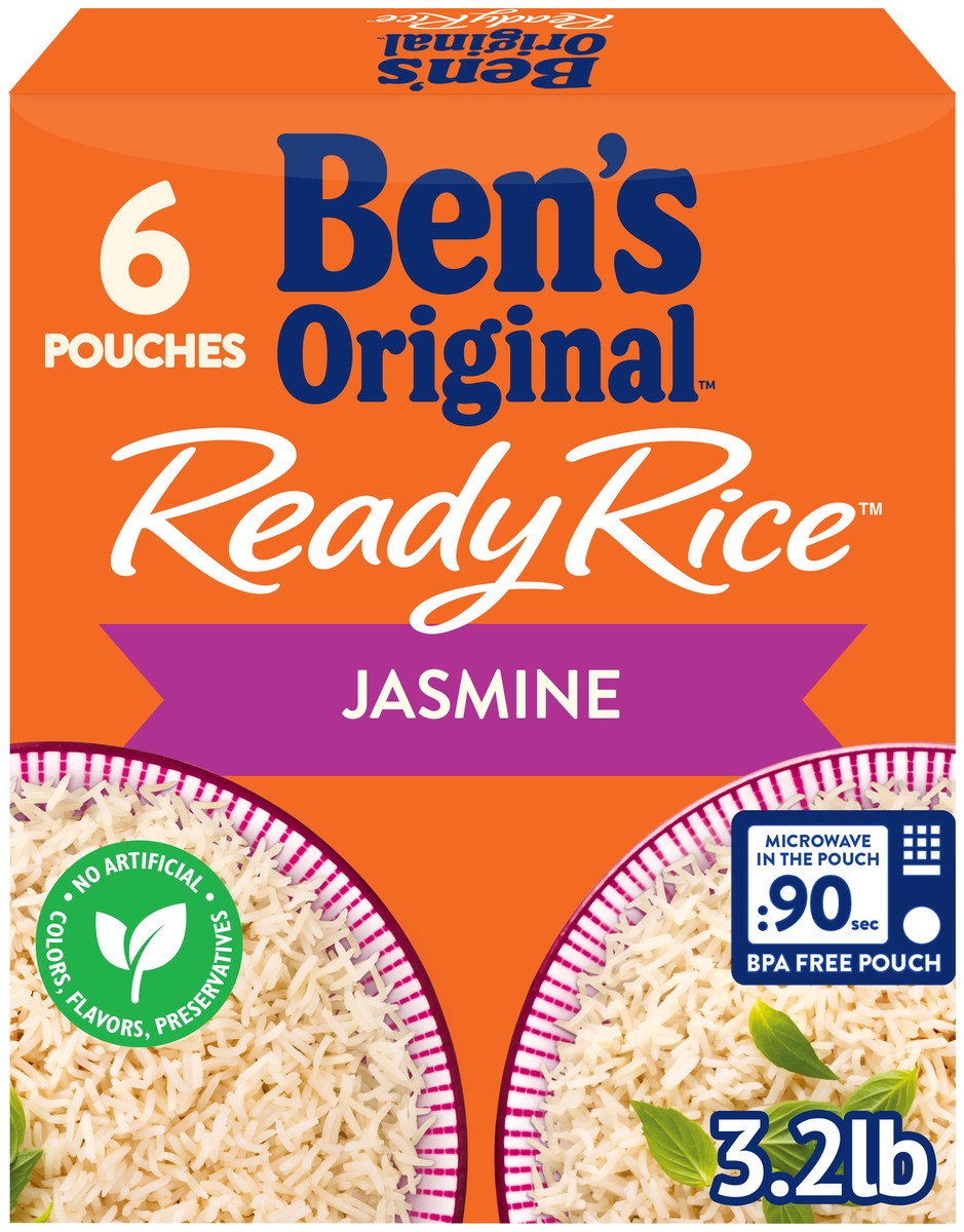 slide 9 of 11, Ben's Original Ready Rice, Jasmine Club Case - 51 lb, 51 lb