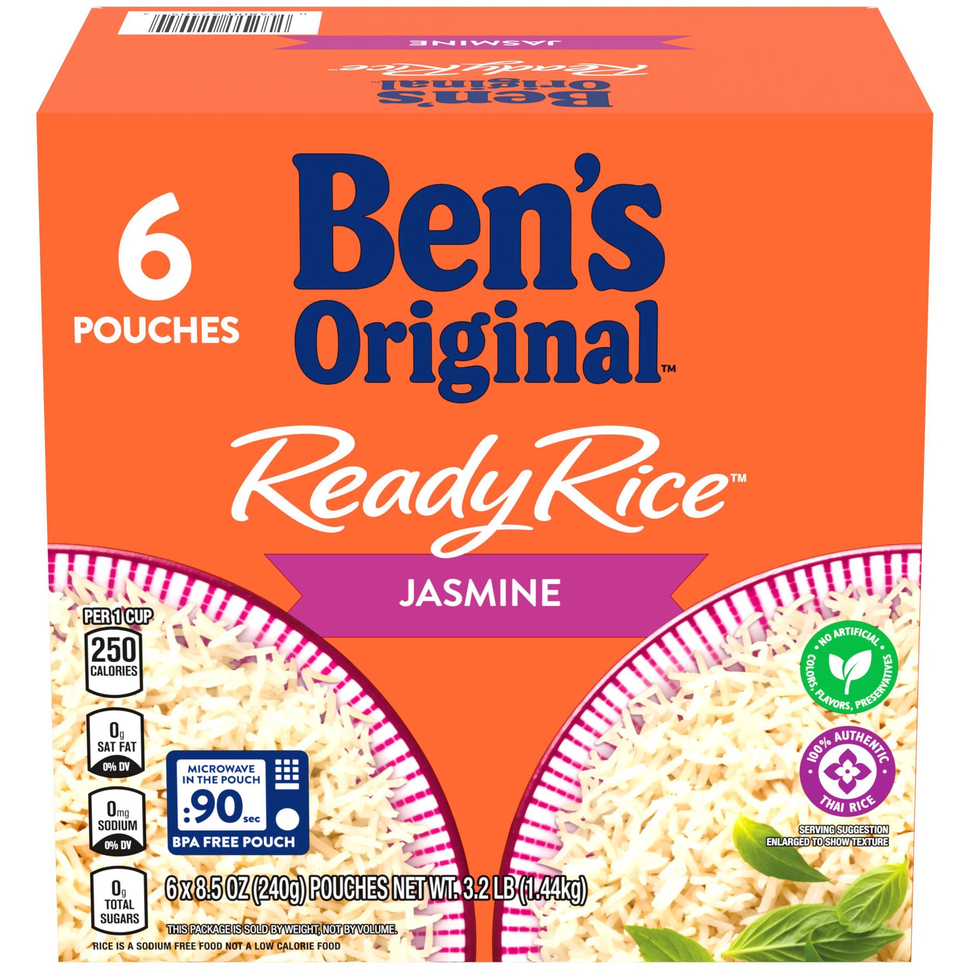 slide 1 of 11, Ben's Original Ready Rice, Jasmine Club Case - 51 lb, 51 lb