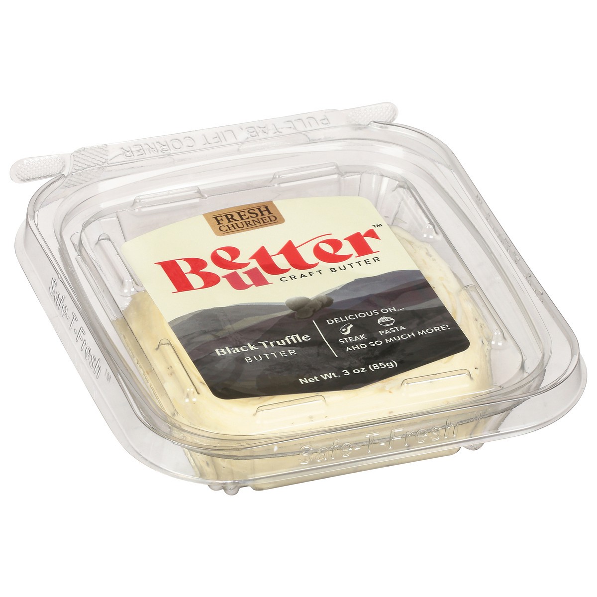 slide 9 of 9, Better Butter Black Truffle Butter 3 oz, 3 oz