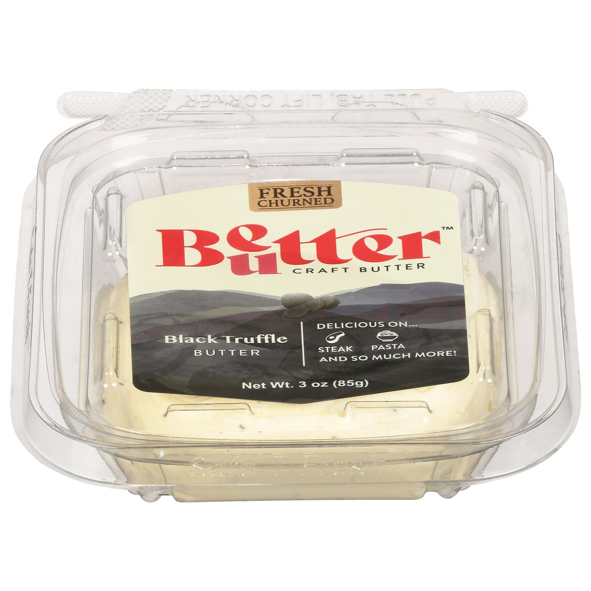 slide 1 of 9, Better Butter Black Truffle Butter 3 oz, 3 oz