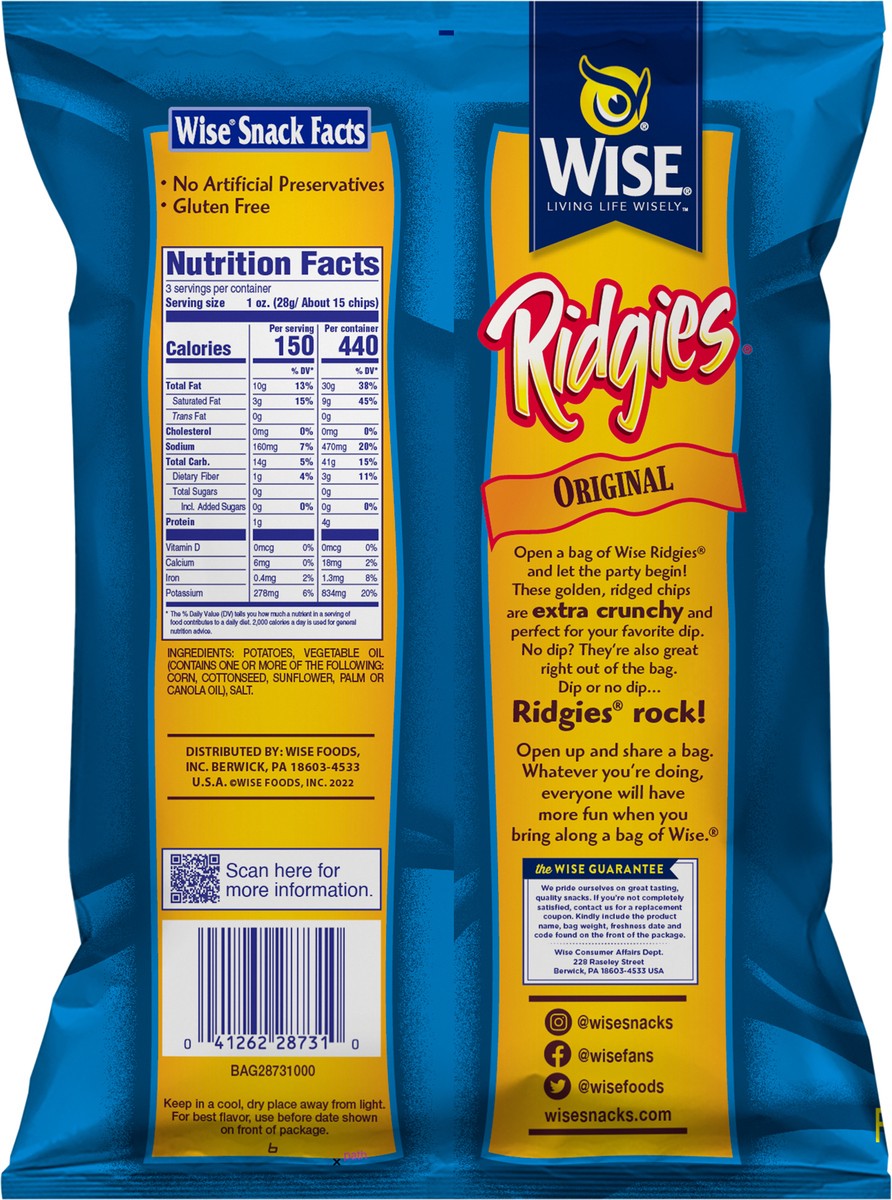 slide 3 of 3, Ridgies Original 3 Oz, 4 oz