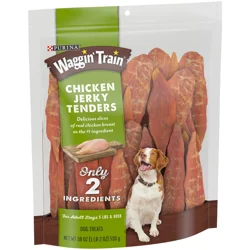 Waggin' Train Chicken Jerky Tenders Limited Ingredient Dog Treats, 18oz Bag
