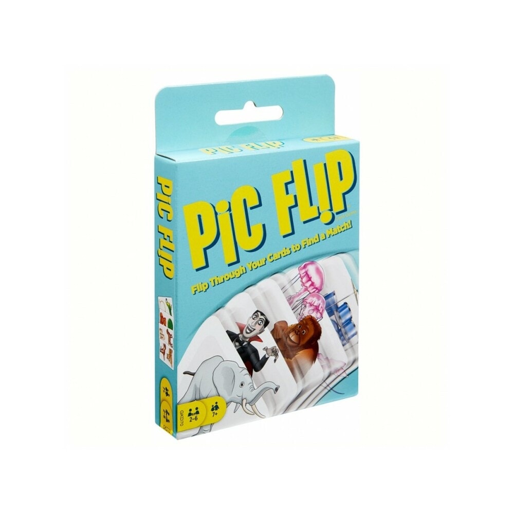 slide 1 of 1, Mattel Pic Flip Card Game, 1 ct