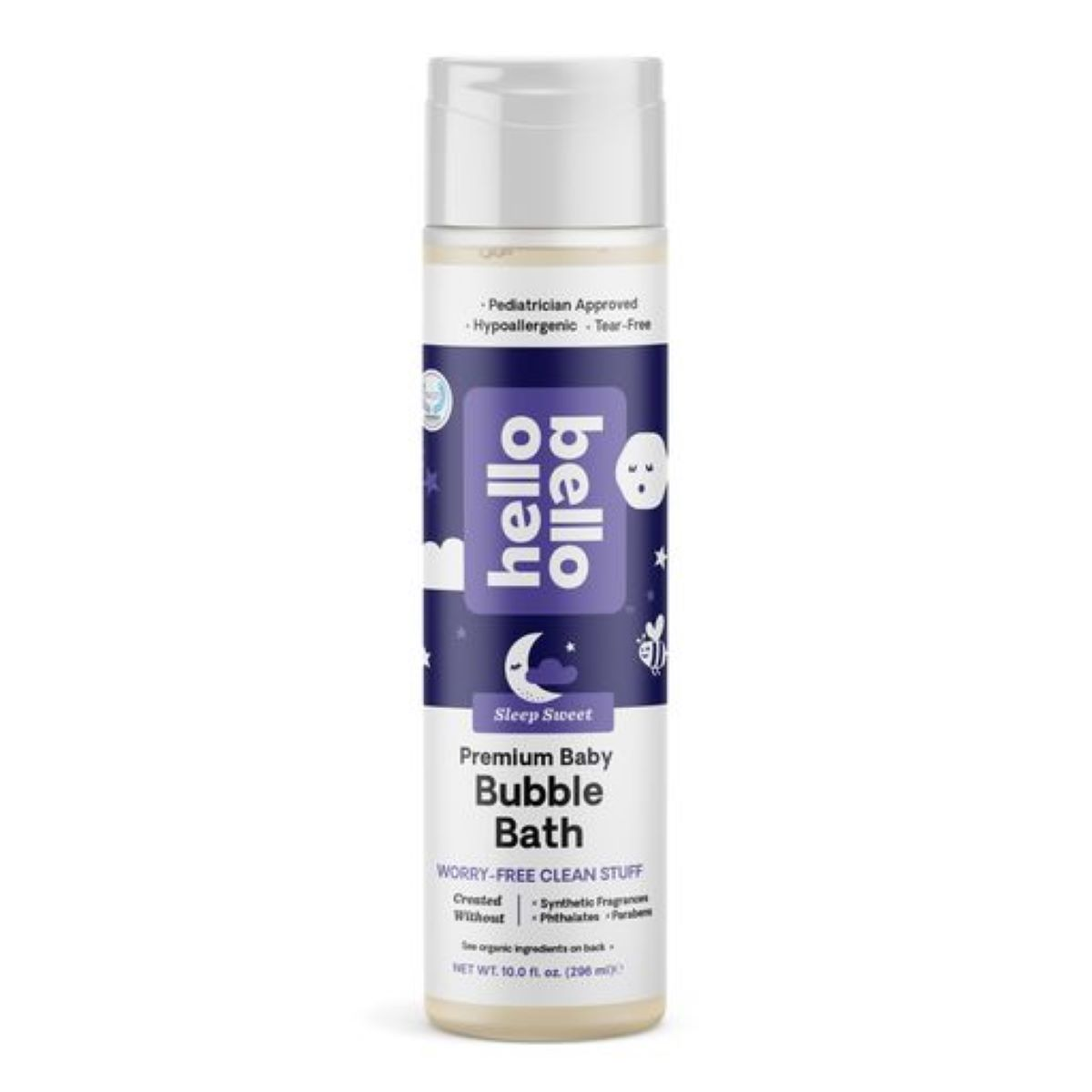 slide 1 of 13, Hello Bello Bubble Bath Sleep Sweet Lavender, 10 oz