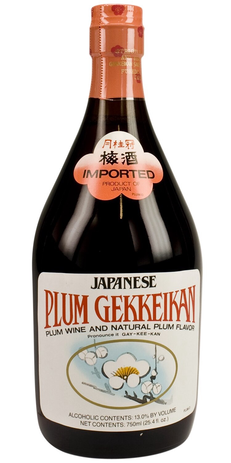 slide 1 of 1, Gekkeikan Wine, Plum, Japanese, 25.4 oz