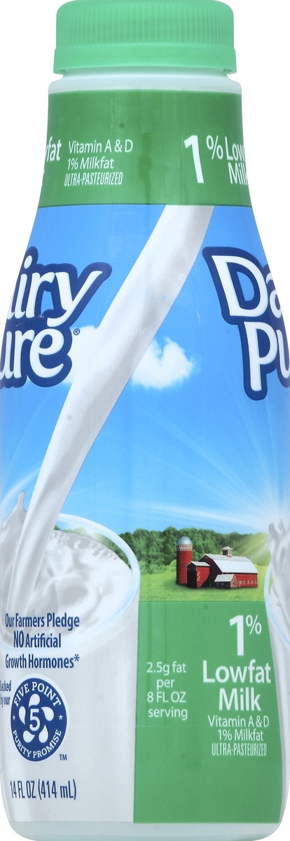 slide 2 of 4, Dairy Pure Chug - 1% Lowfat Milk, 14 fl oz