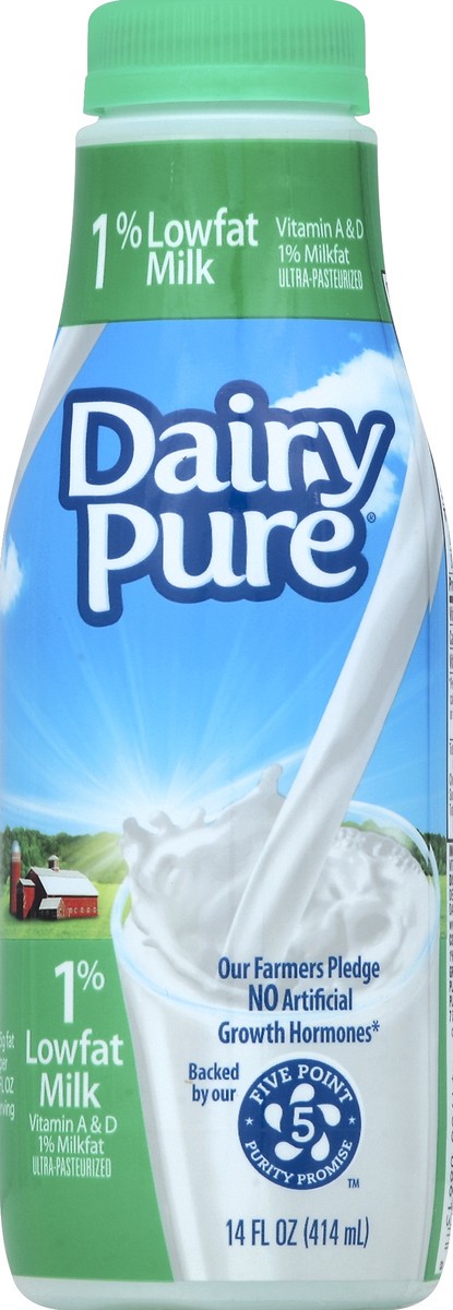 slide 4 of 4, Dairy Pure Chug - 1% Lowfat Milk, 14 fl oz