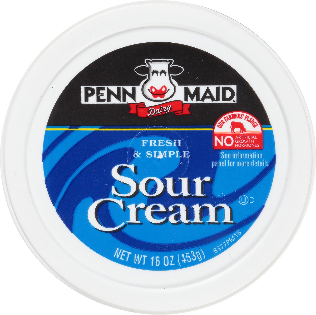 slide 7 of 8, Penn Maid Sour Cream, 16 oz, 16 oz