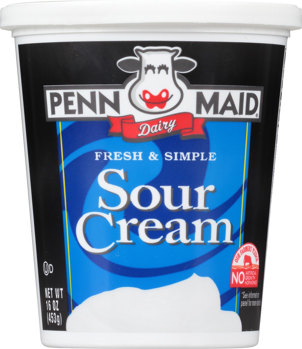 slide 8 of 8, Penn Maid Sour Cream, 16 oz, 16 oz