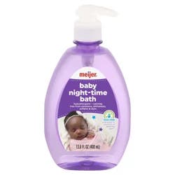 Meijer Baby Nighttime Bath