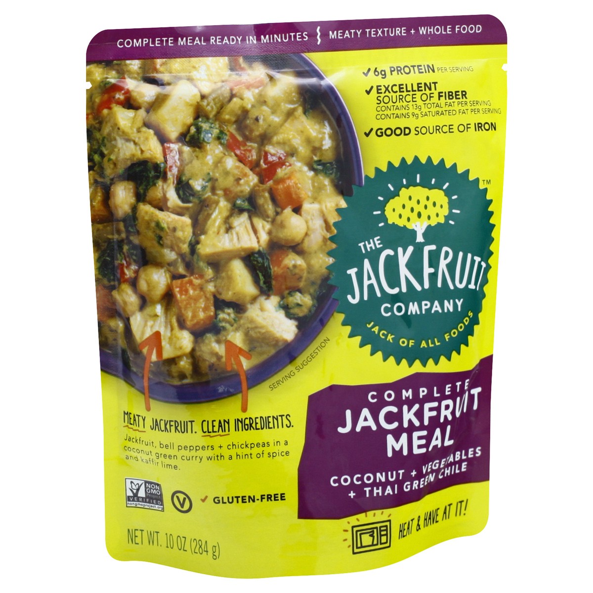 slide 3 of 9, The Jackfruit Company™ complete jackfruit meal, 10 oz