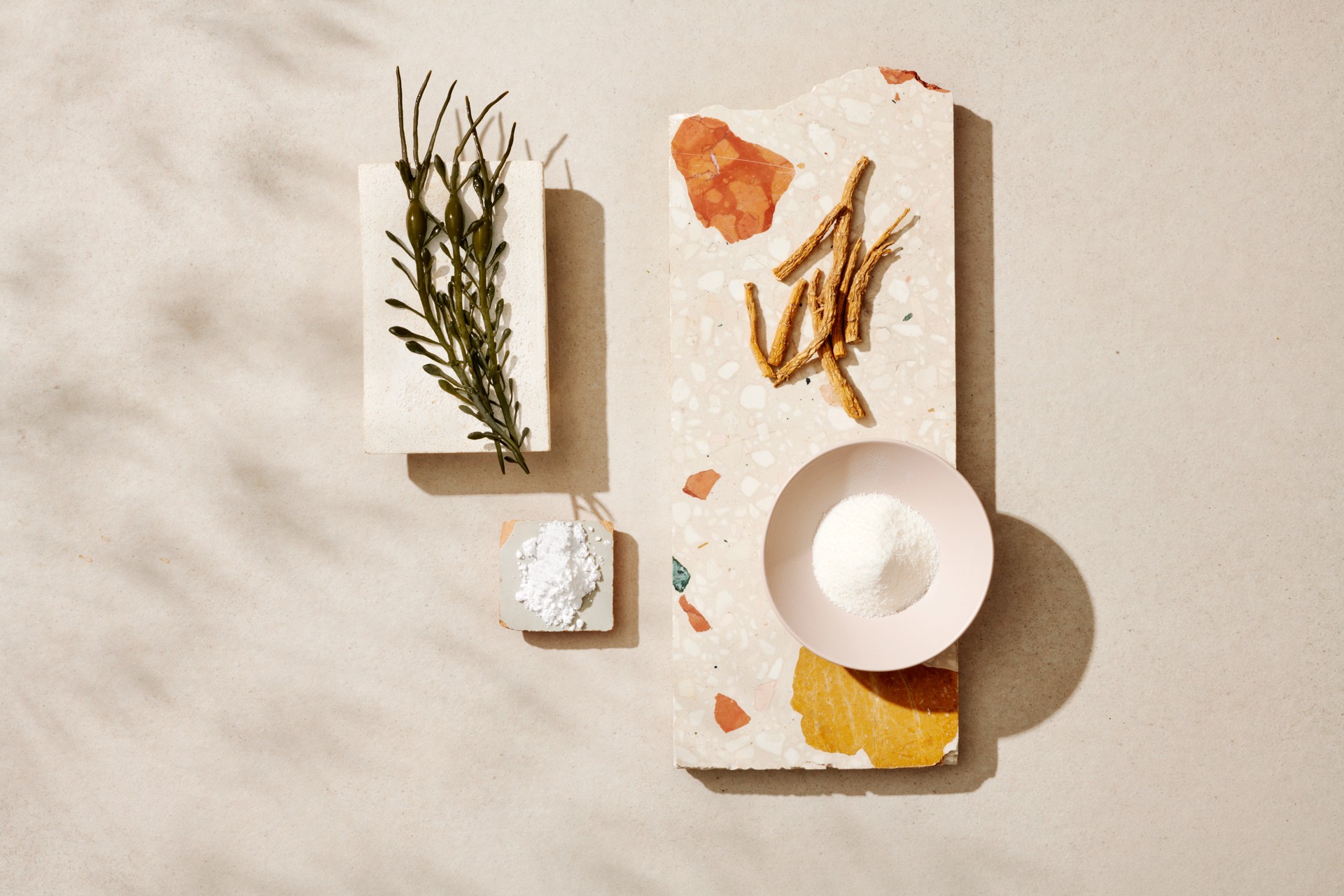 slide 2 of 5, Viviscal Hair Therapy Stress Relief Supplement | Marine Collagen, Biotin, Ashwagandha | Vanilla Powder Packets, 30ct, 30 ct