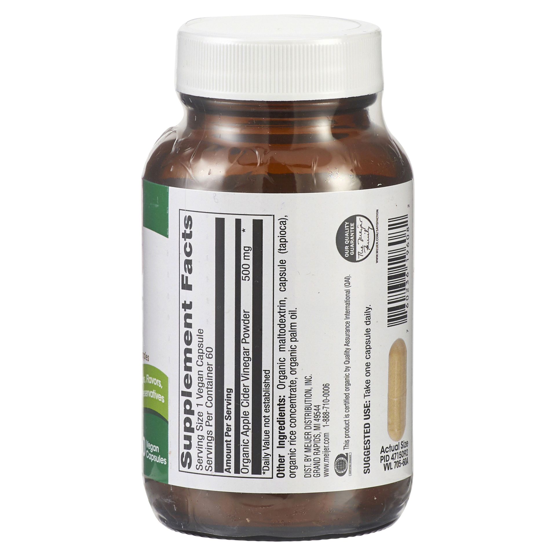 slide 4 of 9, True Goodness Apple Cider Vinegar Supplements, 60 ct