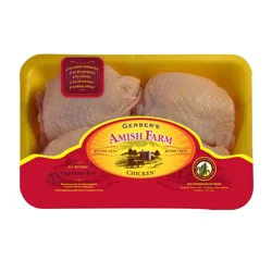 Gerbers Amish Farm Fresh Bone- In Chicken Thighs