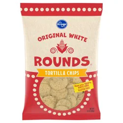 Kroger Original White Rounds Tortilla Chips