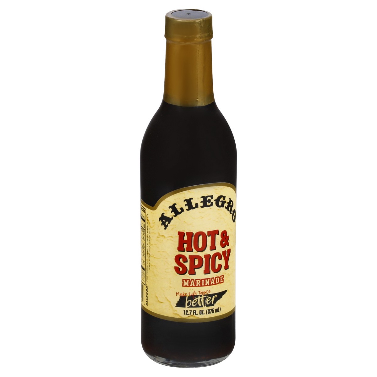 slide 10 of 12, Allegro Hot & Spicy Marinade 12.7 fl oz, 12.7 fl oz