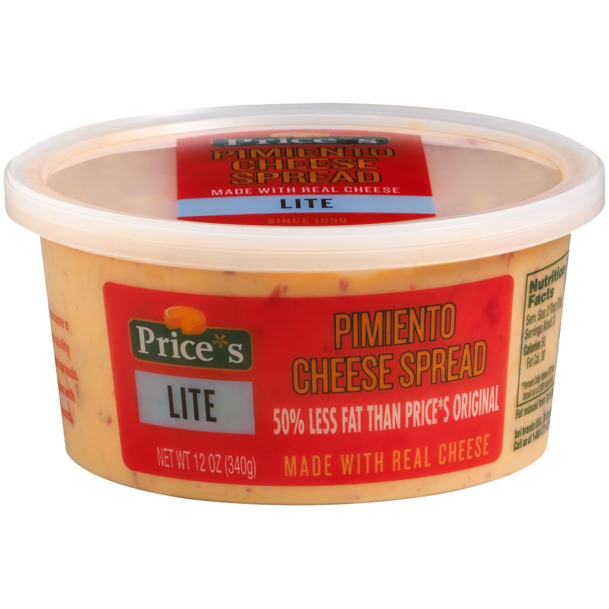 slide 1 of 3, Price's Cheese Spread, 12 oz