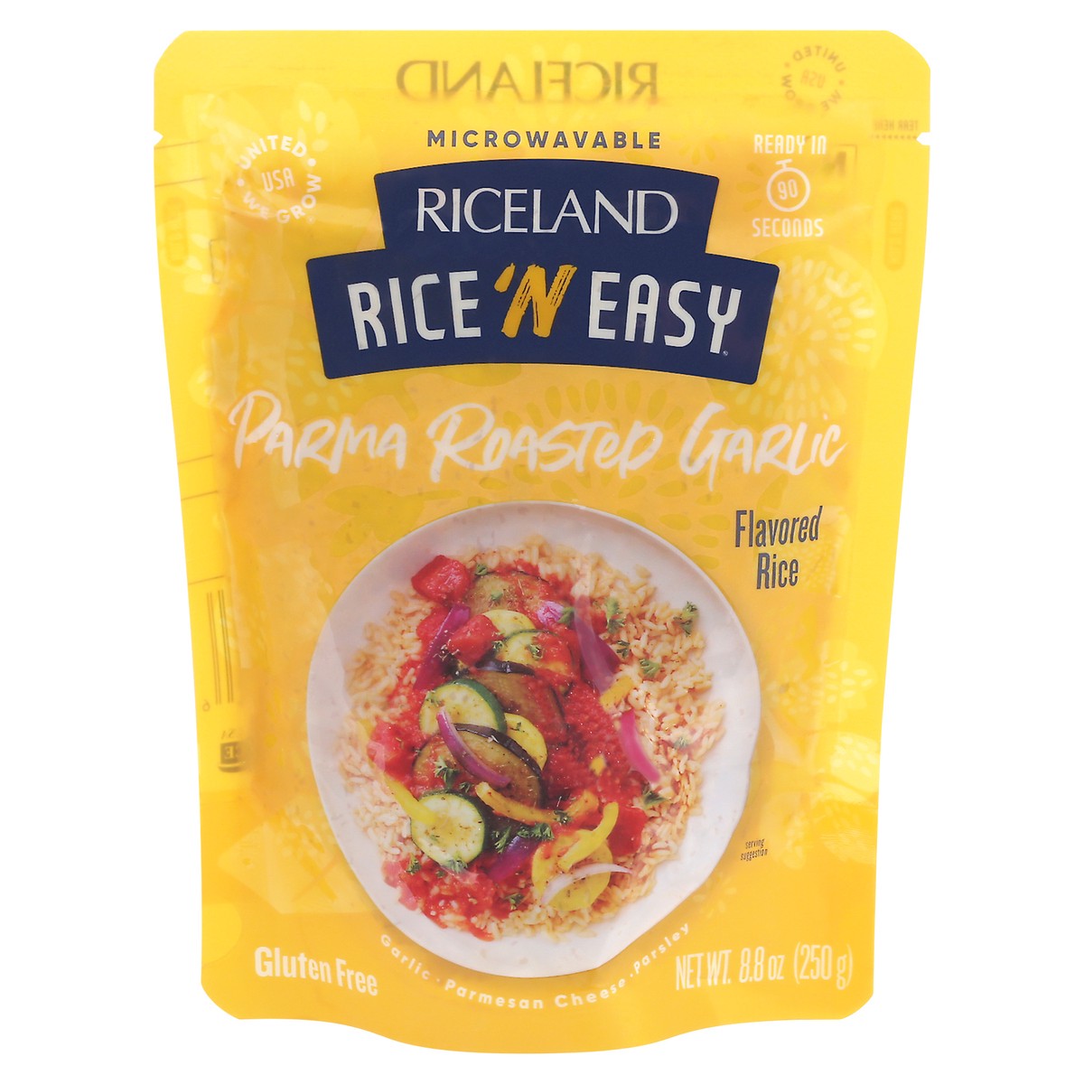 slide 1 of 13, Riceland Rice'N Easy Parma Roasted Garlic, 8.8 oz