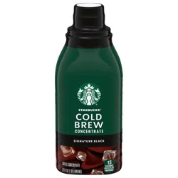Starbucks Cold Brew Signature Black Coffee Concentrate 32 fl oz