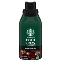 Starbucks Cold Brew Signature Black Coffee Concentrate 32 fl oz