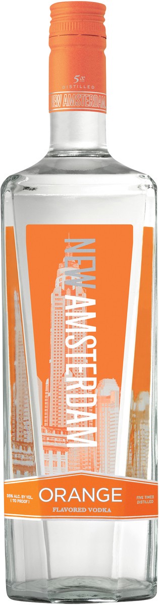 slide 2 of 2, New Amsterdam Orange Vodka, 1 liter