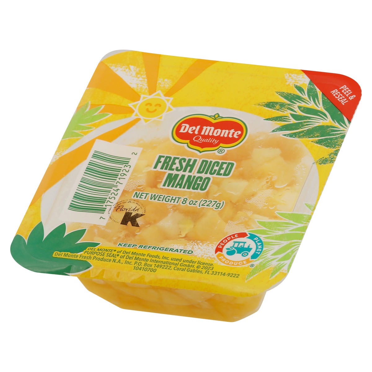 slide 2 of 9, Del Monte Fresh Diced Mango 8 oz, 8 oz