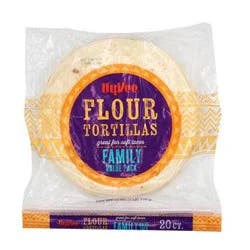 Hy-Vee Flour Tortilla Great For Soft Tacos 20Ct